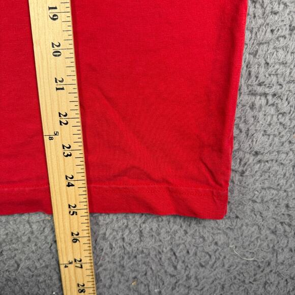 Abercrombie & Fitch Muscle Fit Shirt Mens M Red Longboard Instructor Vintage Y2K - Picture 9 of 10